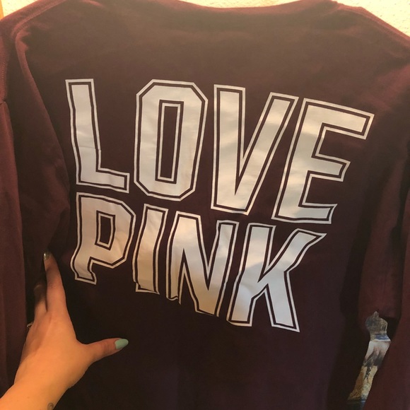 Pink long sleeve top - Picture 1 of 2